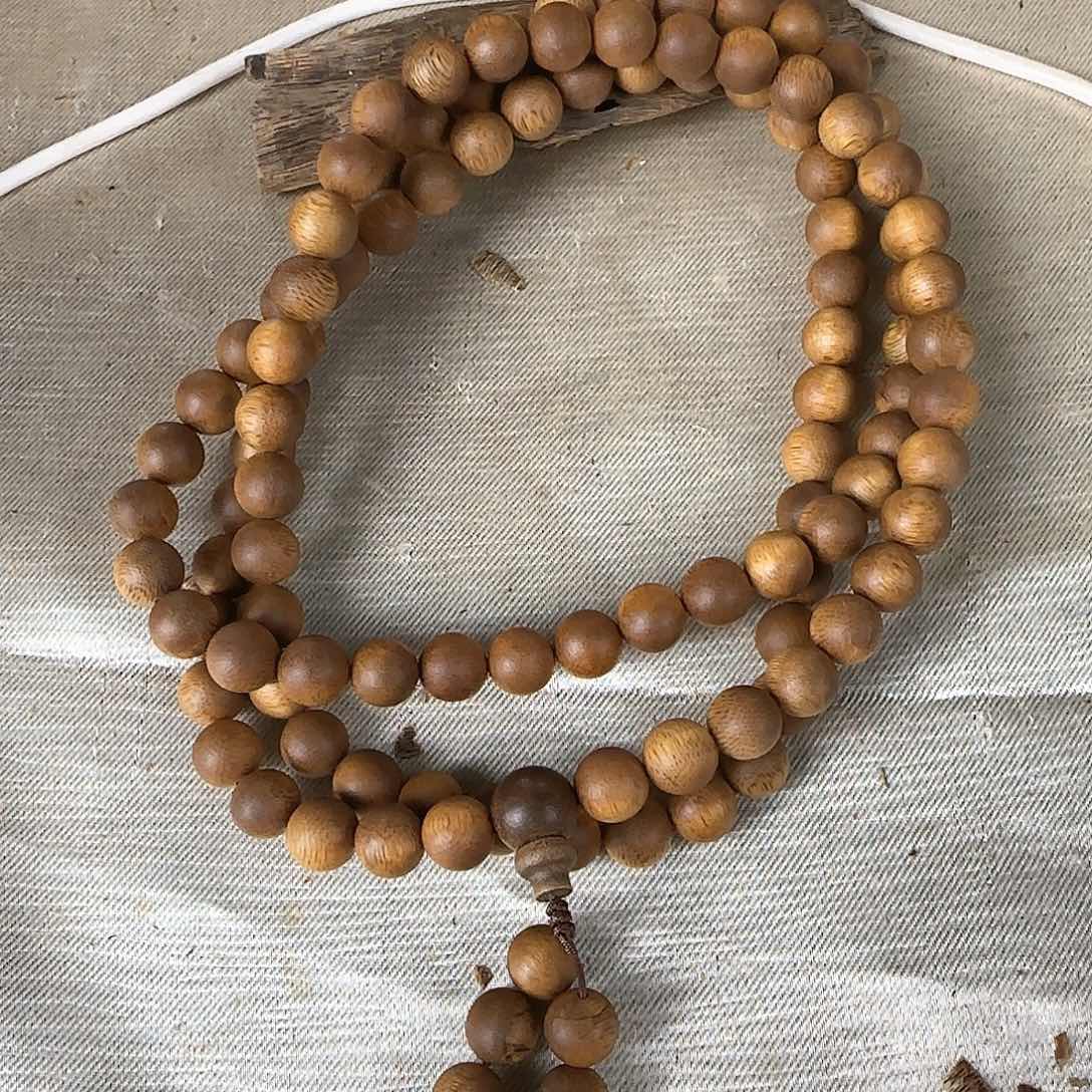 沉香碎屑沉香勾丝➕芽庄白棋10圆珠多圈沉83克精油皂