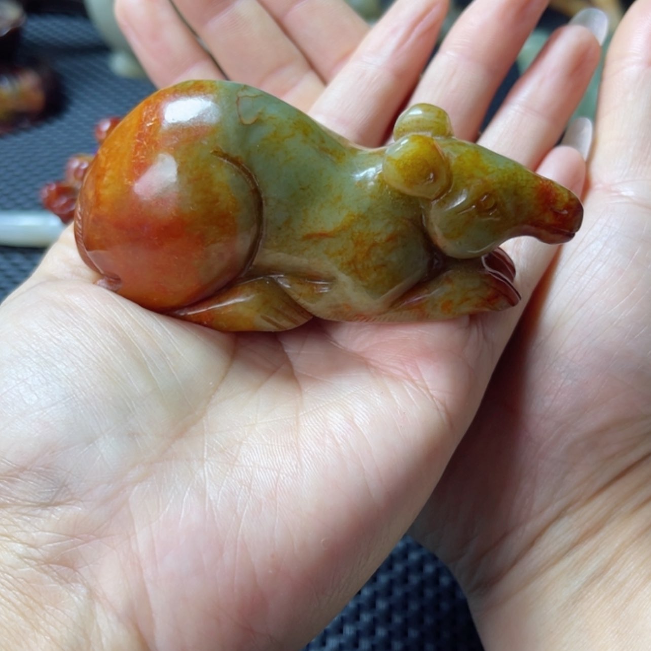 【闪购商品】和田玉未镶嵌挂件扎**哥