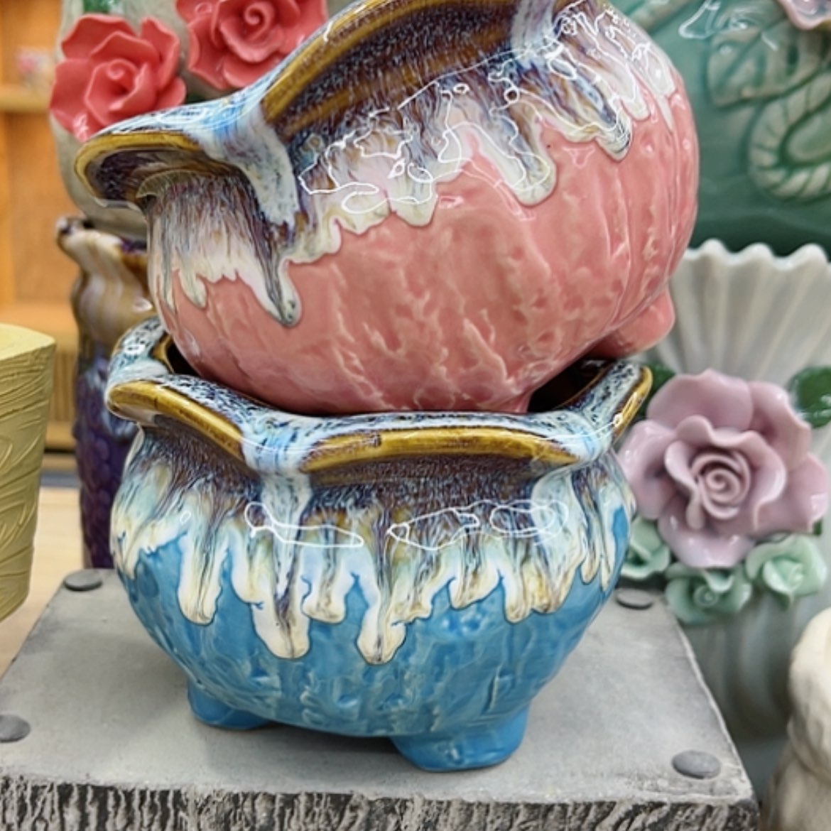 【闪购商品】陶瓷花盆