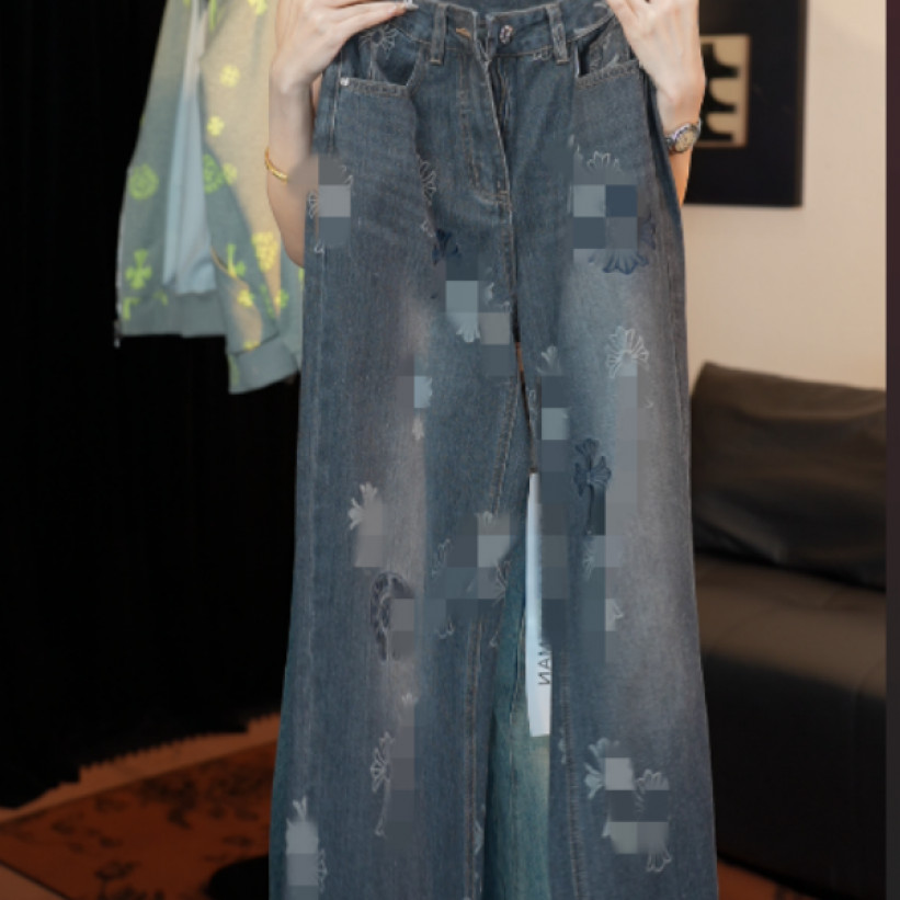 5号-新款潮流休闲牛仔裤-NC1019-雅雅