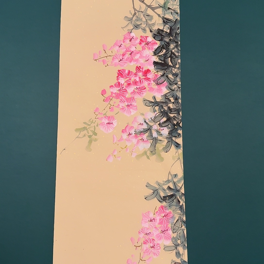 国画云老师作品画作画作