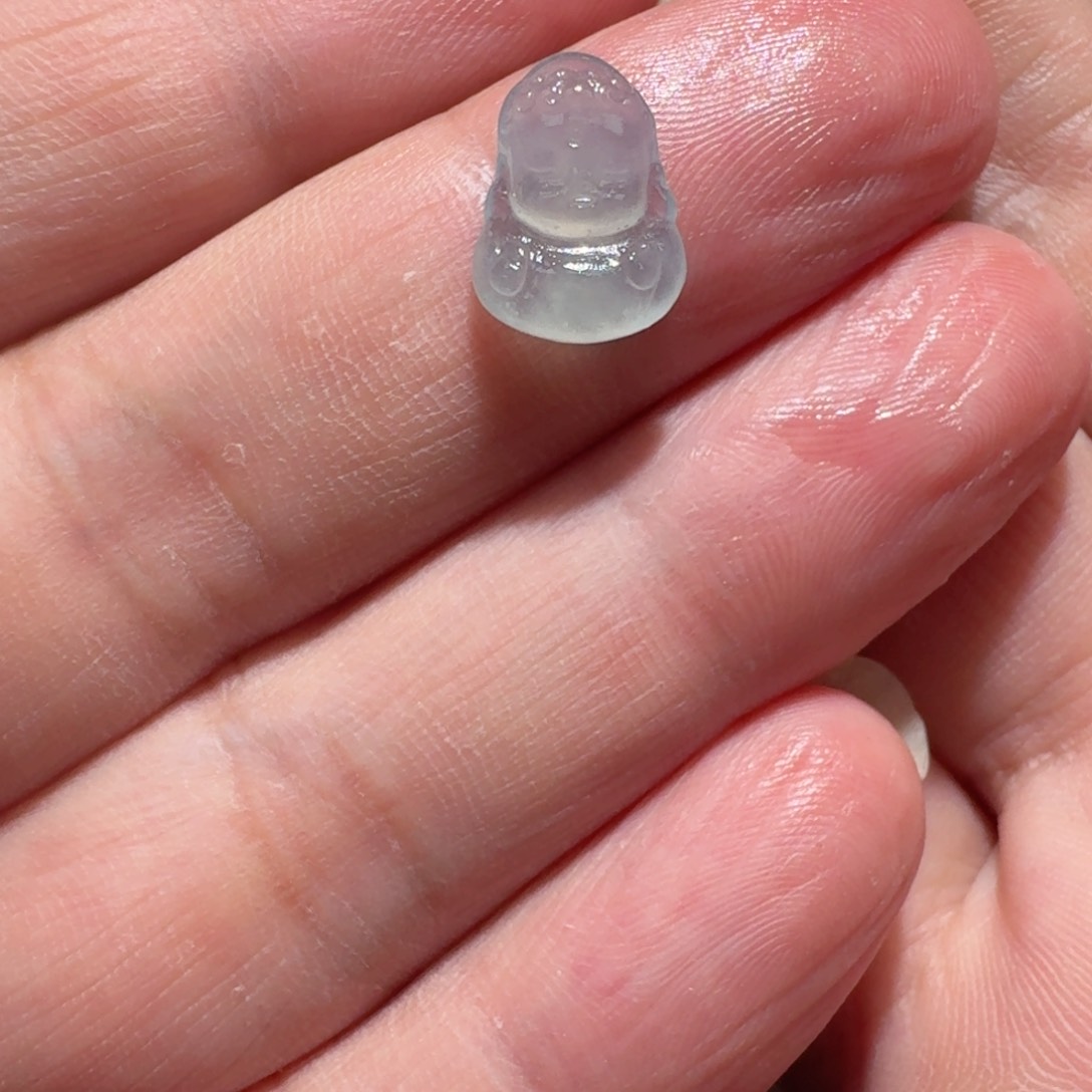 定制翡翠未镶嵌天然翡翠宝宝佛