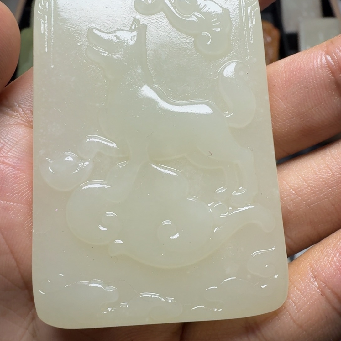 昆仑山料方解石玉