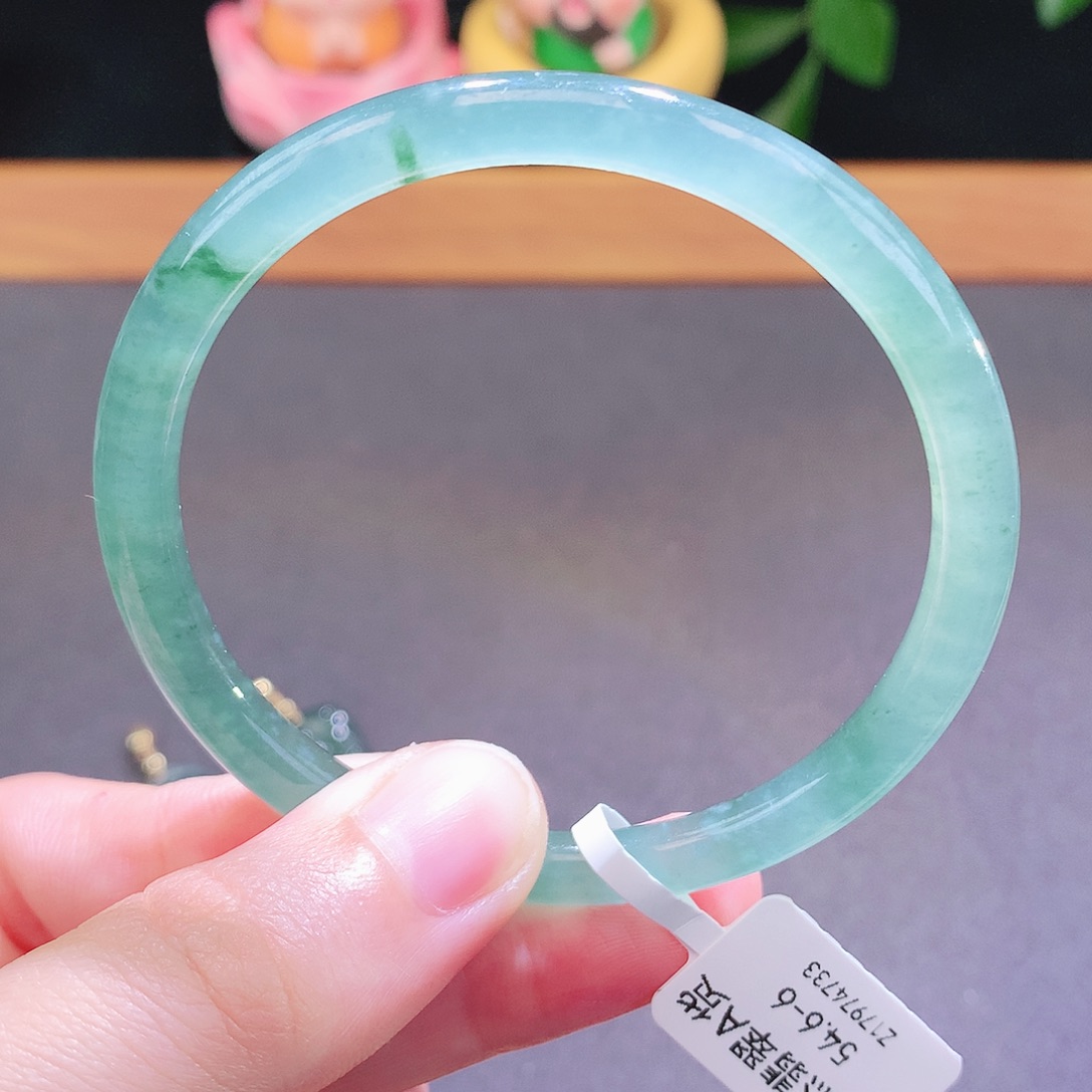 翡翠未镶嵌手镯天然翡翠