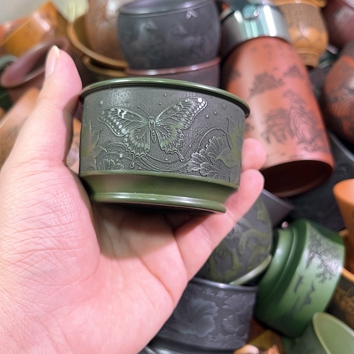 茶杯紫砂全手工紫砂主人杯