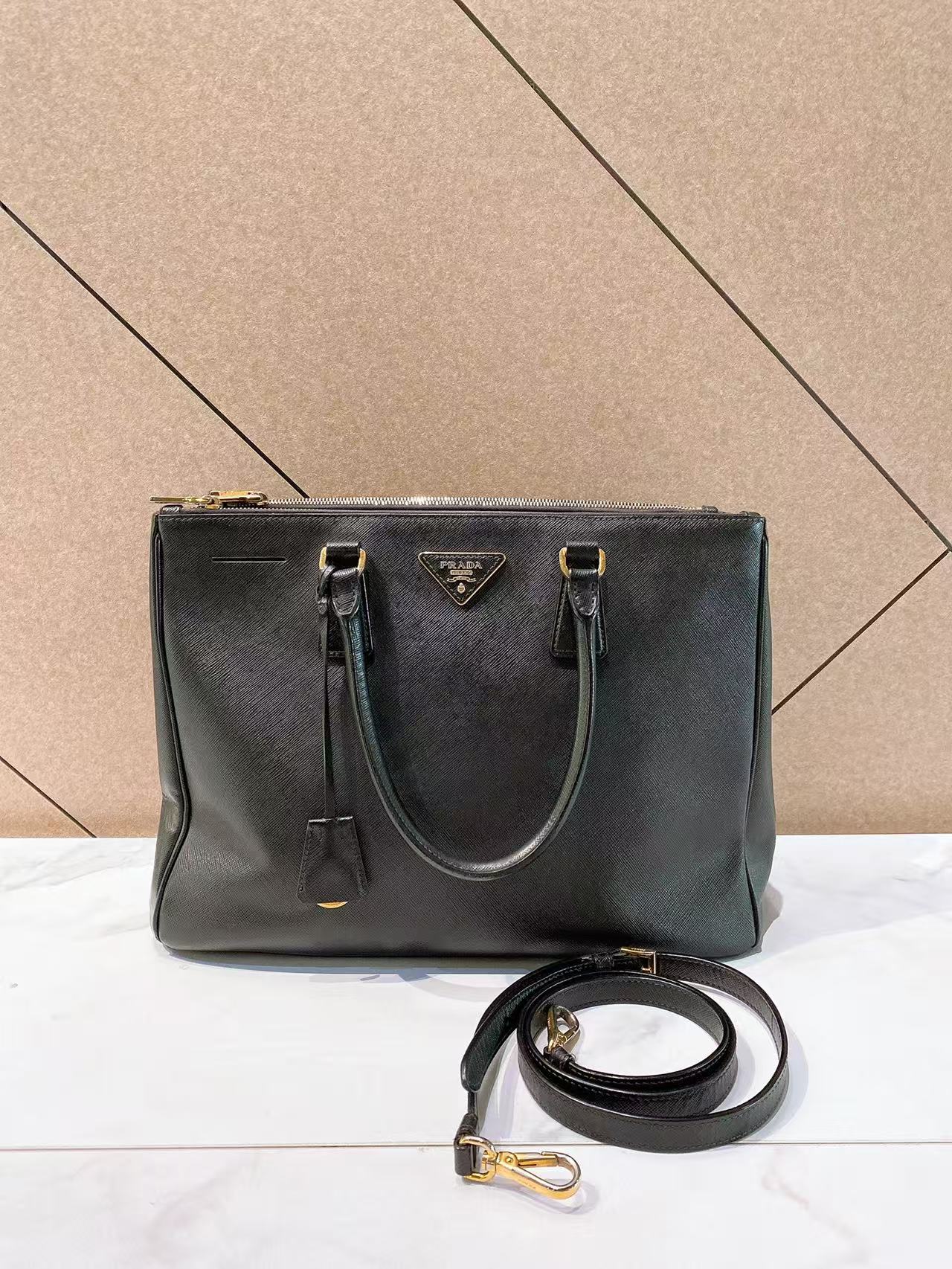 95新 Prada/普拉达 帝爵鹏哥直播专享/Prada/黑色杀手单肩包