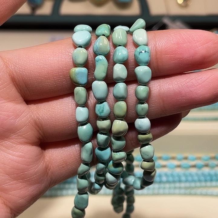 绿松石未镶嵌长链