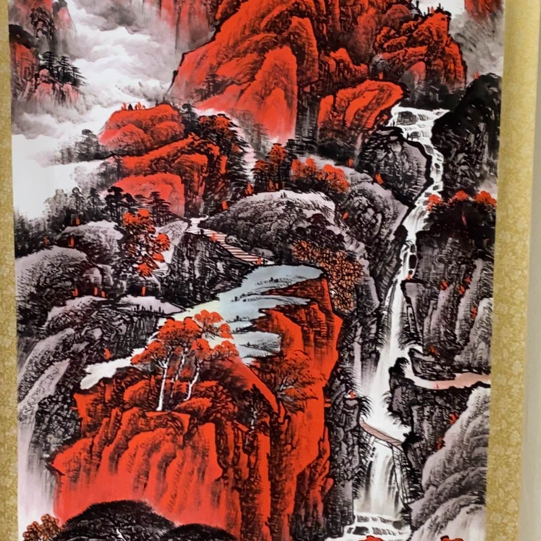 国画老师手笔手绘作品N