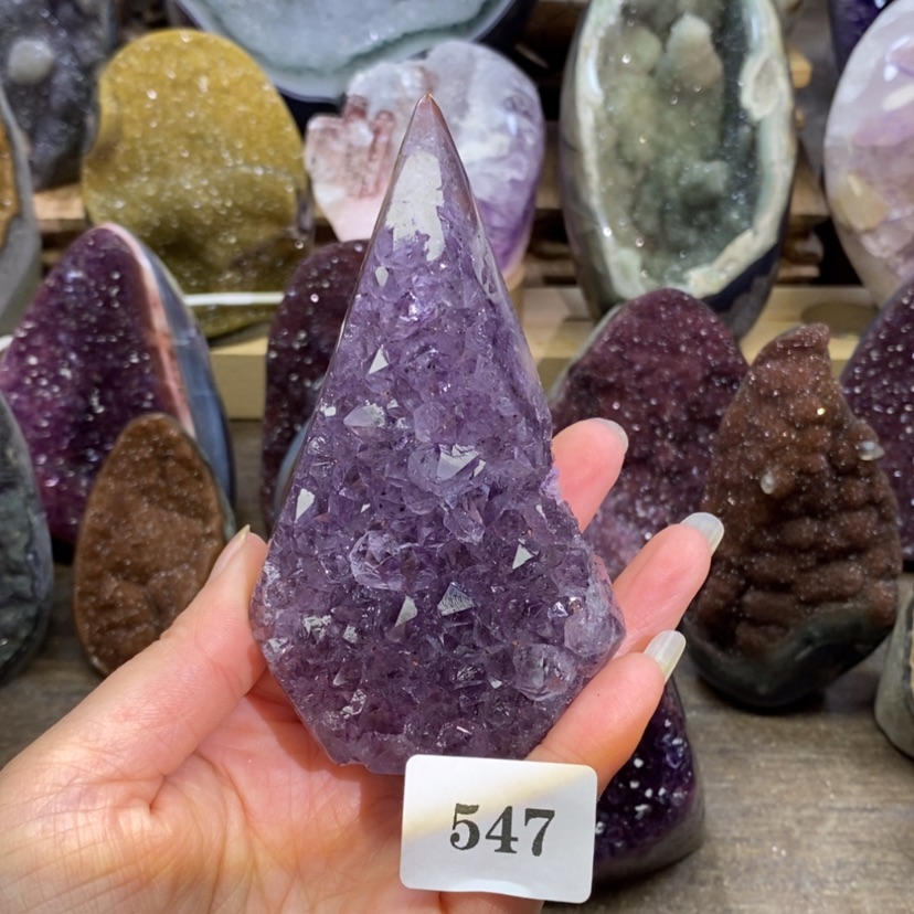 【闪购商品】未镶嵌大型摆件（非配饰）紫晶