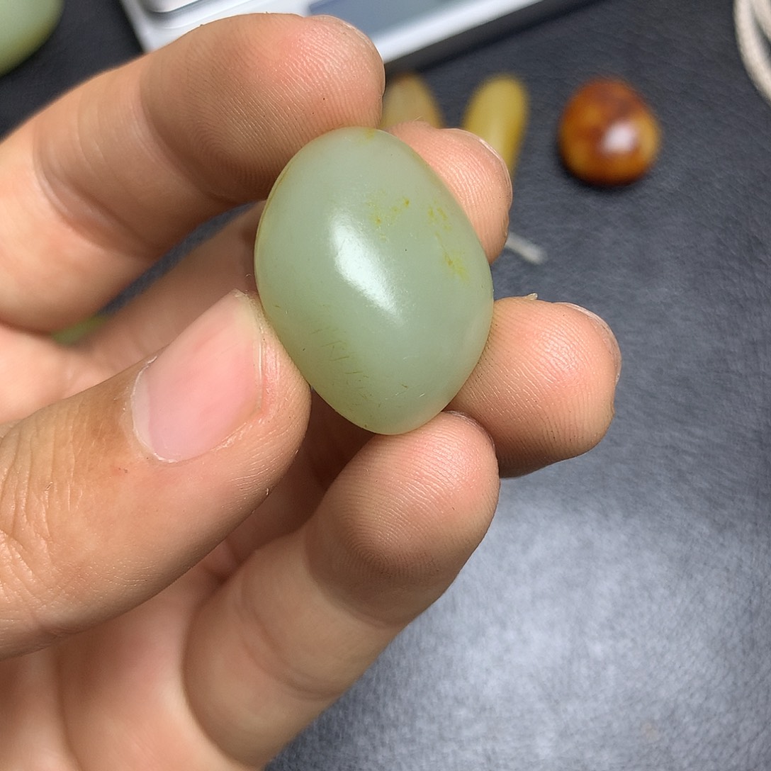 用***3和田玉未镶嵌摆件