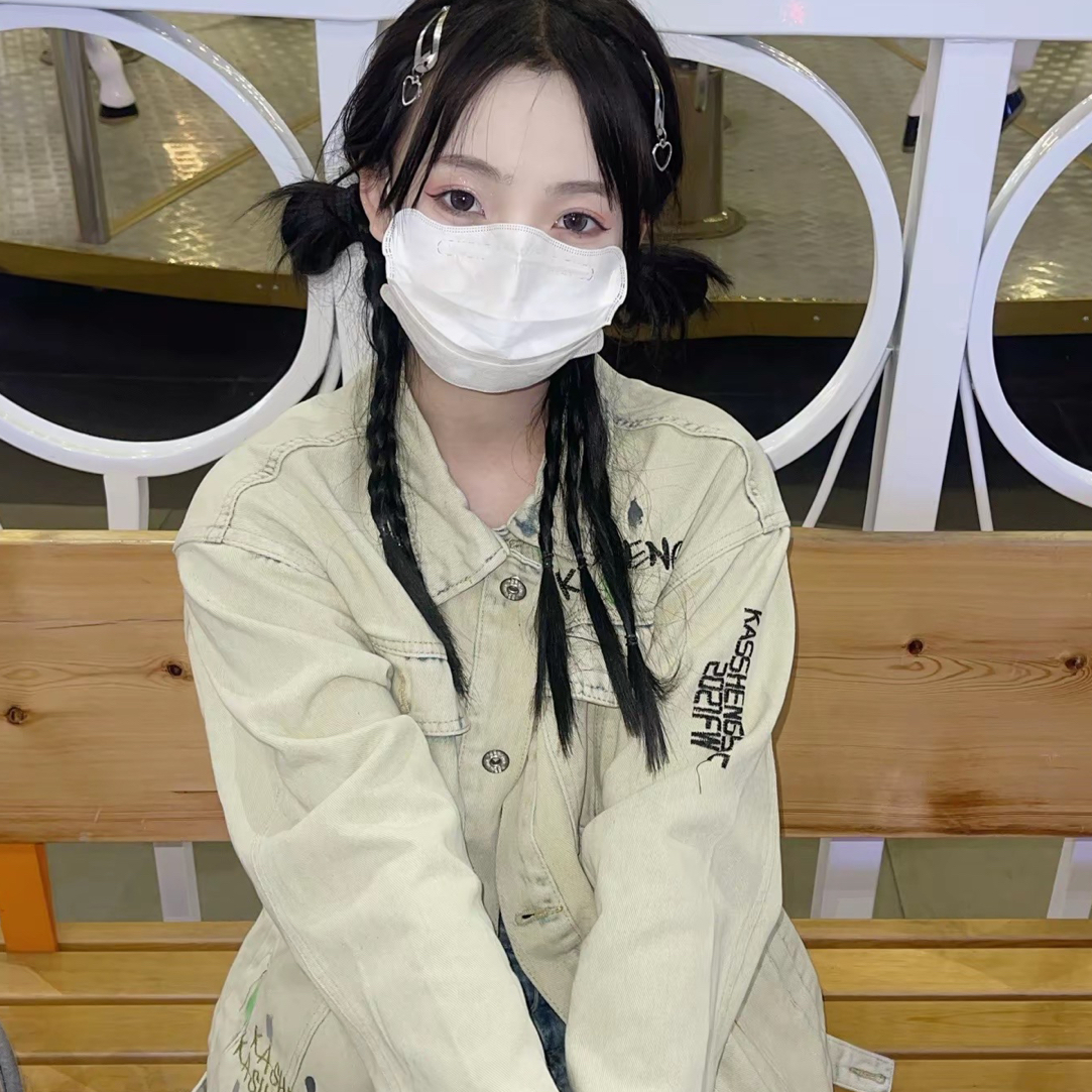 上衣网红短款休闲短外套个性街头女长袖复古