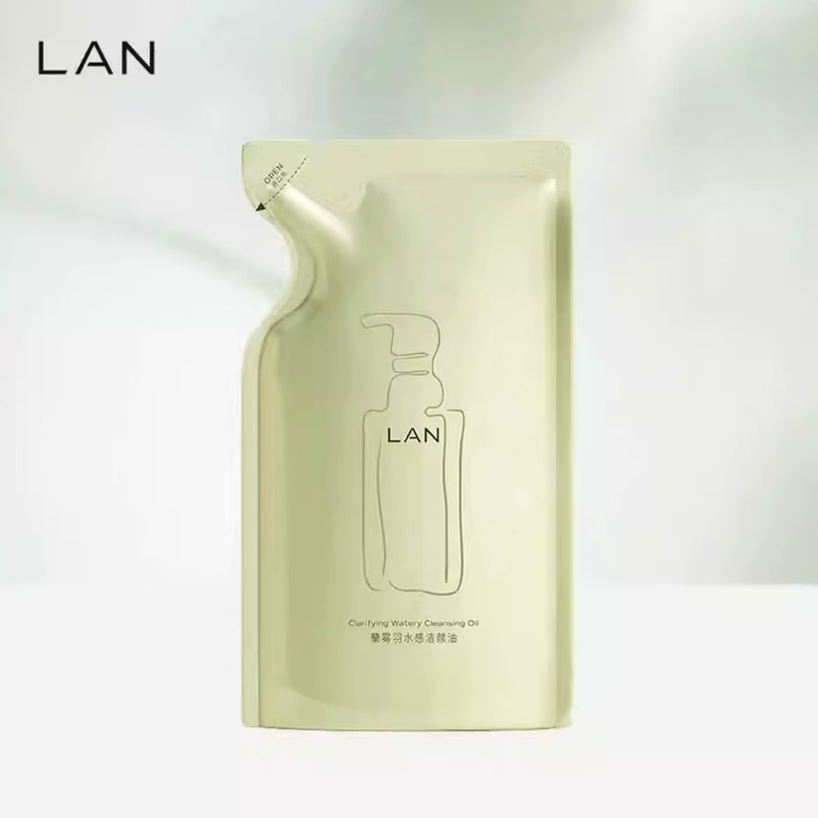 【替换装】LAN蘭卸妆油雾羽水感洁颜油清洁温和150ml