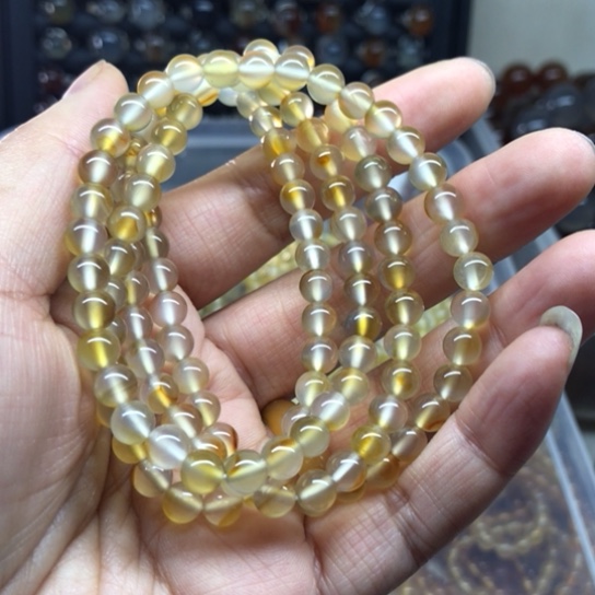 玛瑙/玉髓手链未镶嵌楚****e