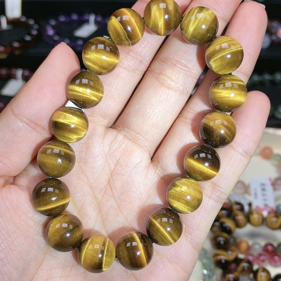 木变石（虎睛石）手串未镶嵌