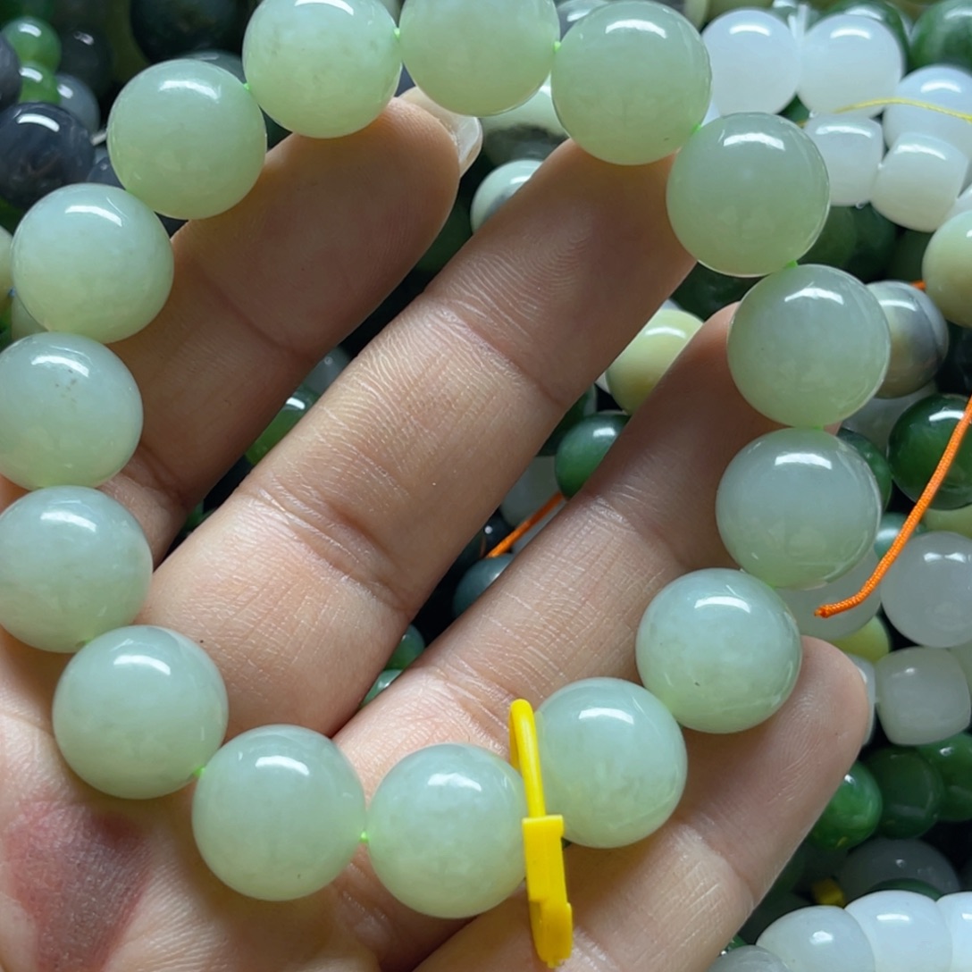 和田玉手链未镶嵌