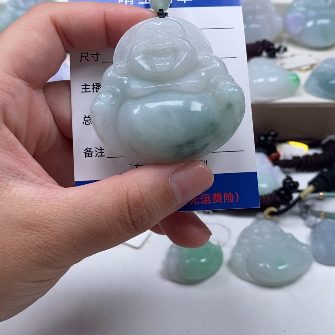 翡翠未镶嵌颈饰天然翡翠