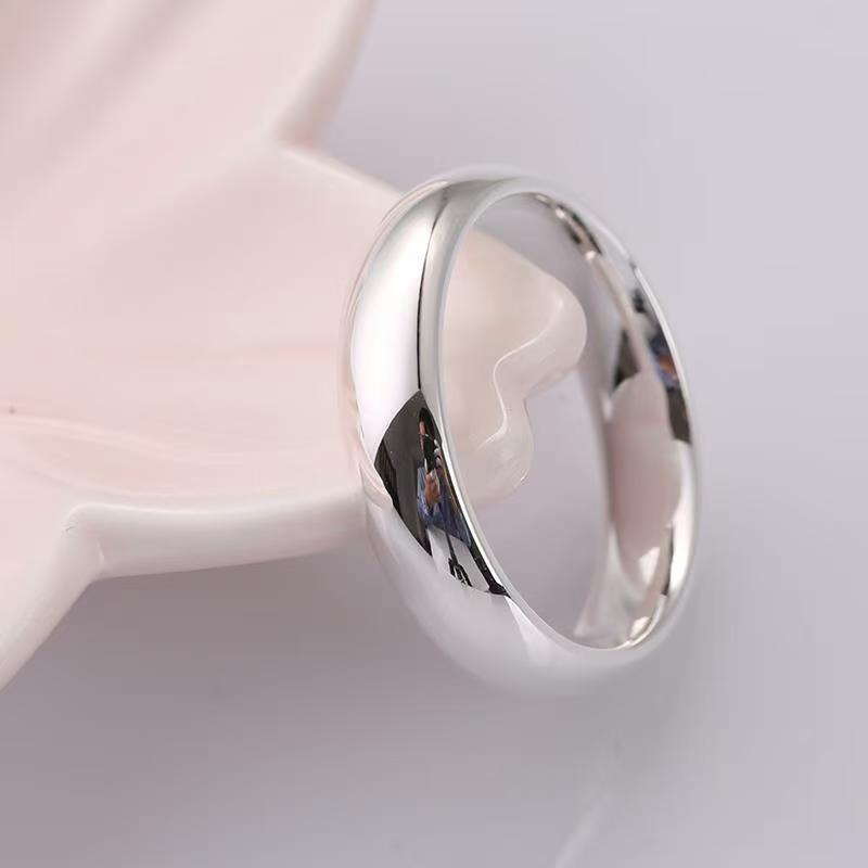 香港白银新店开张足银戒指一折包邮