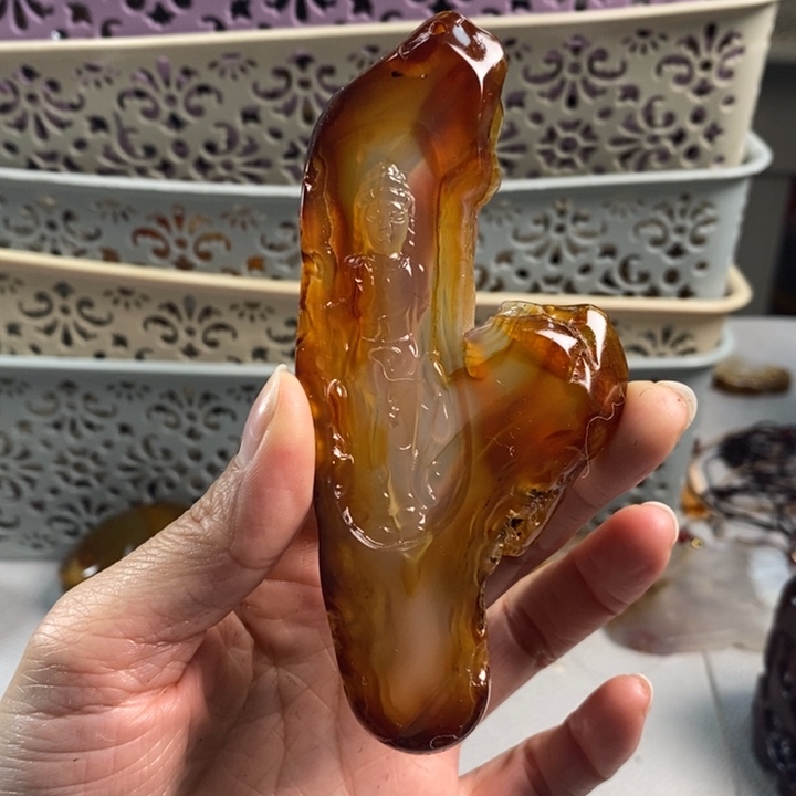 玛瑙/玉髓吊坠(不含链)未镶嵌