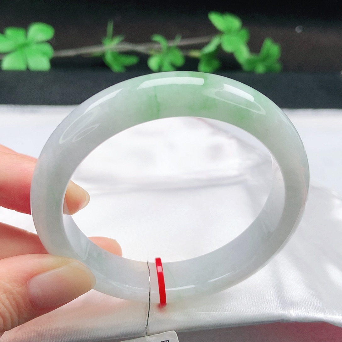 未镶嵌手镯翡翠56圈