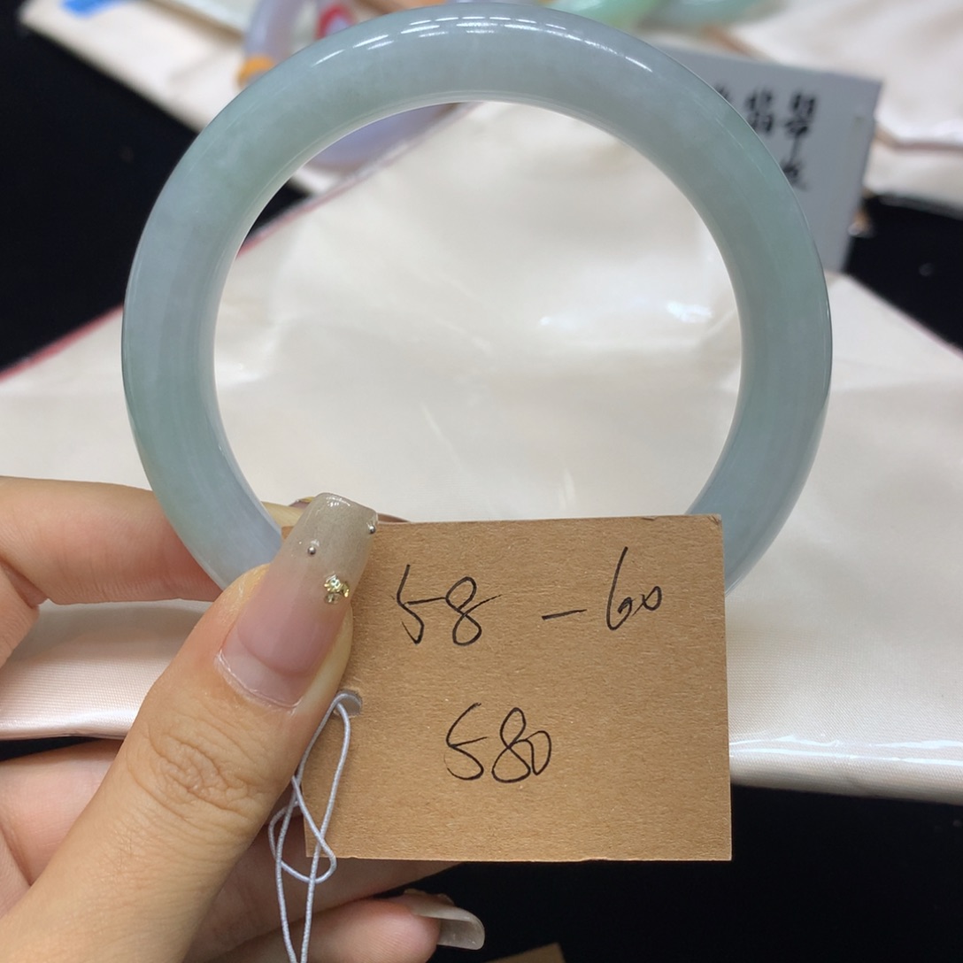 翡翠未镶嵌手镯天然翡翠