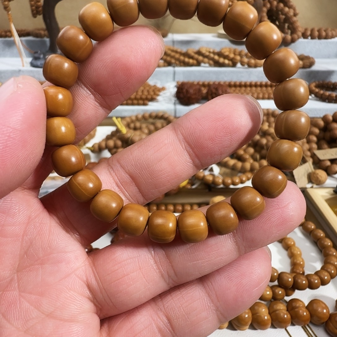 手串猴头核桃精品雕刻猴头手串老型