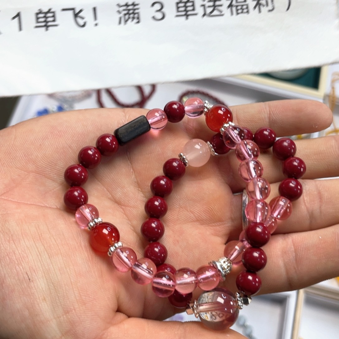 项链针钠钙石银S925镀金镶嵌