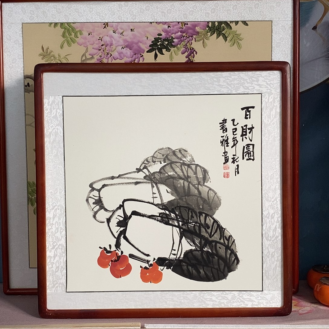国画带框尺寸62✖️62厘米
