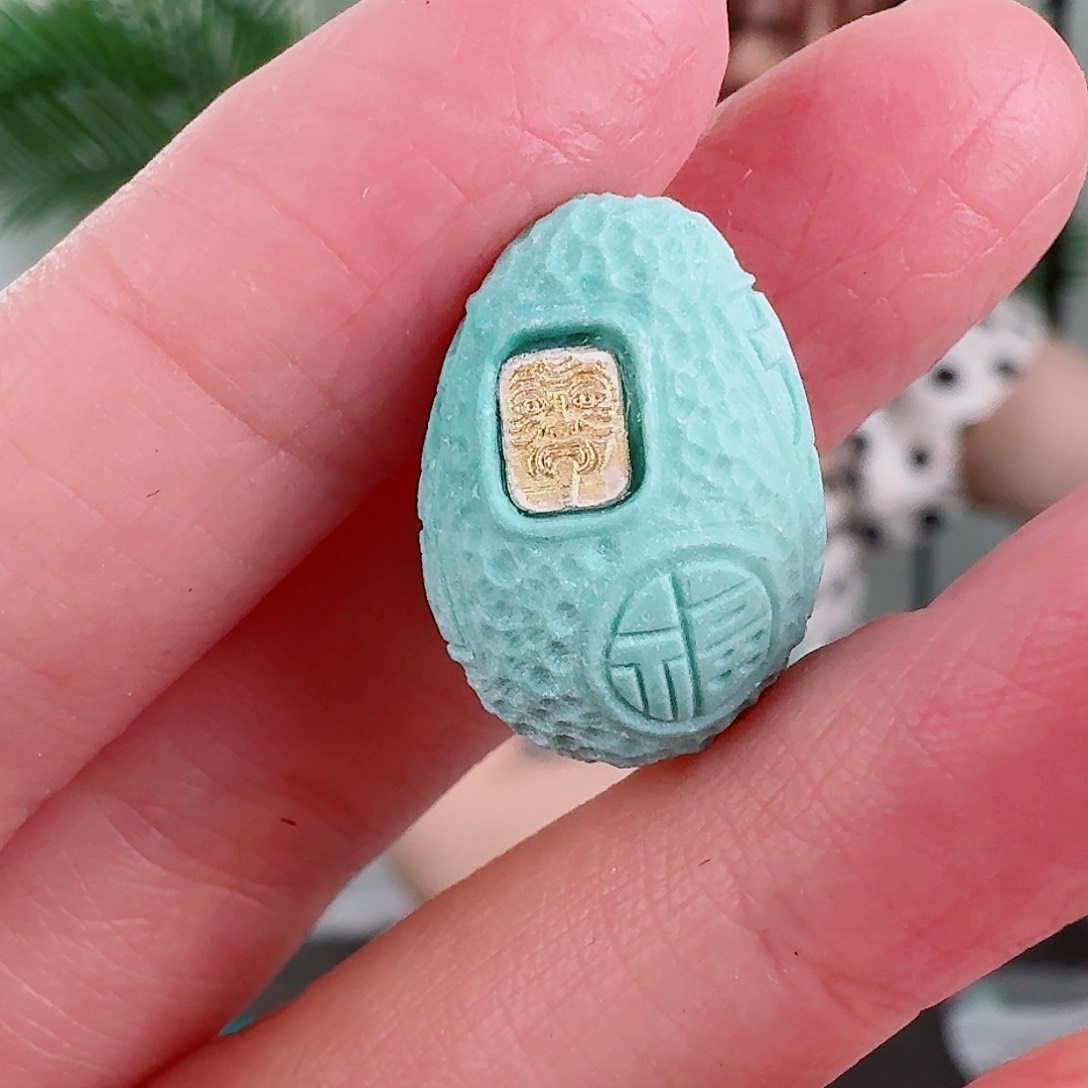 未镶嵌绿松石珠宝奇石