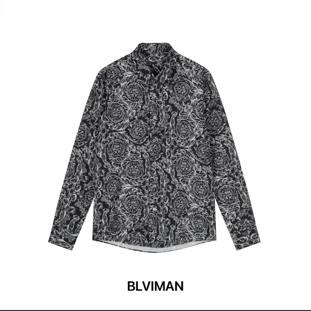 25早秋瓦萨奇白玫瑰开衫长袖休闲百搭衬衣267