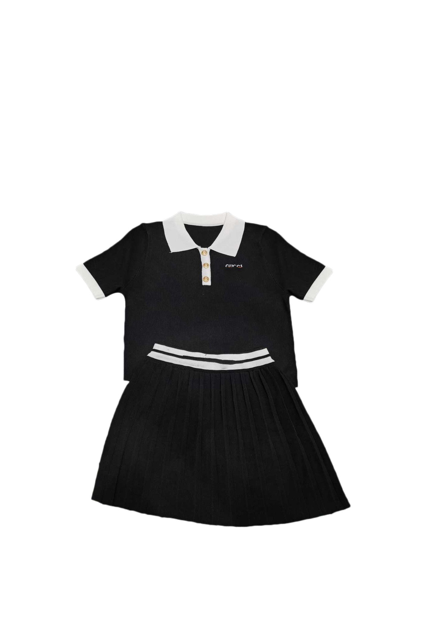 2025ff女士短袖休闲春夏潮牌设计师款潮牌女套装#6257