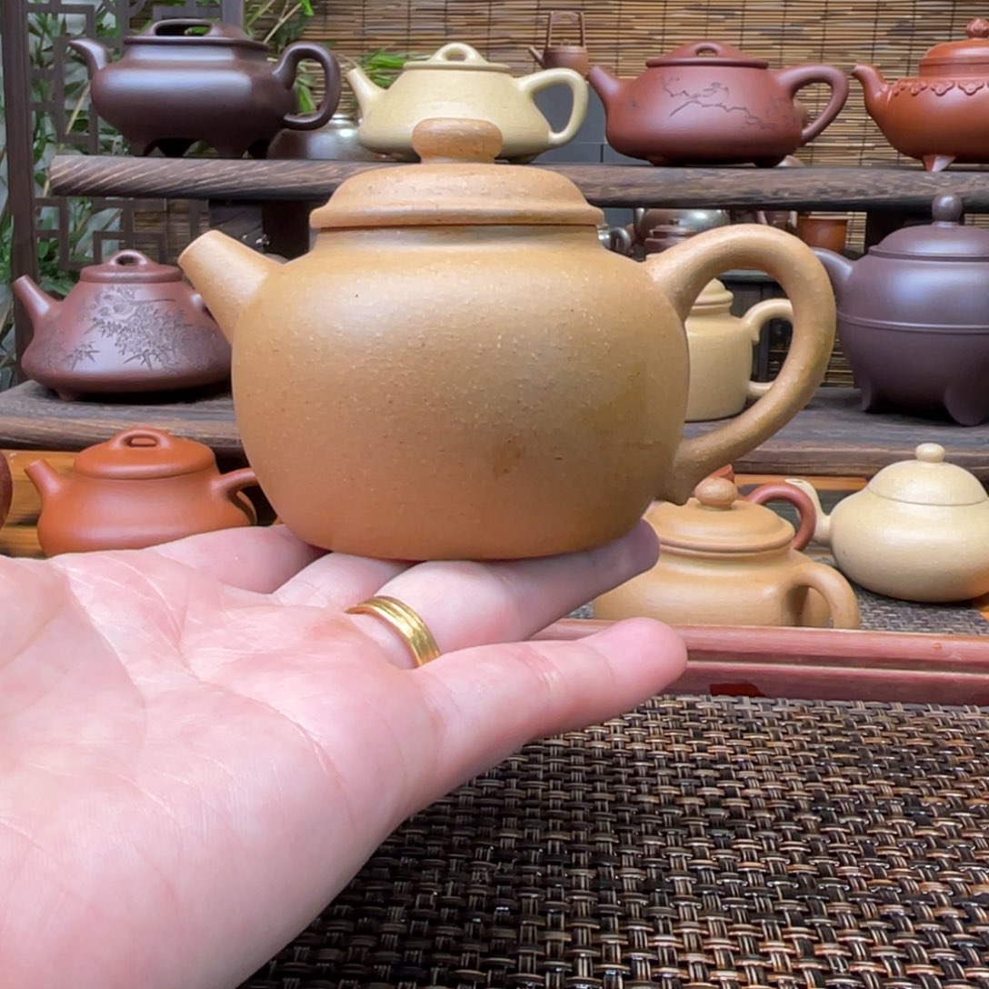 茶壶紫砂宜兴原矿紫砂手工制140
