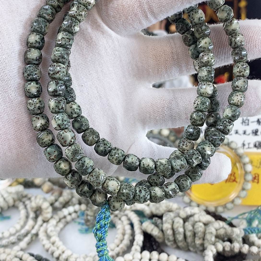 星月菩提手串珍*星月菩提雕刻手串