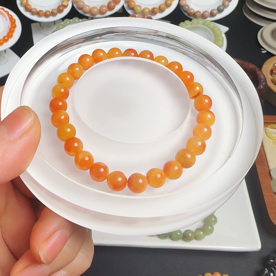 玛瑙/玉髓手链未镶嵌