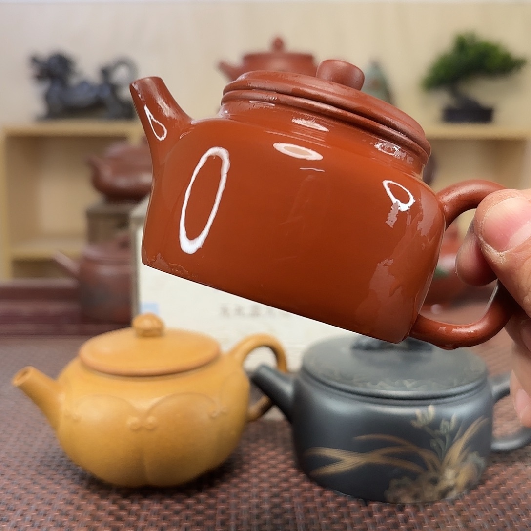 凣***人紫砂茶壶微瑕处理