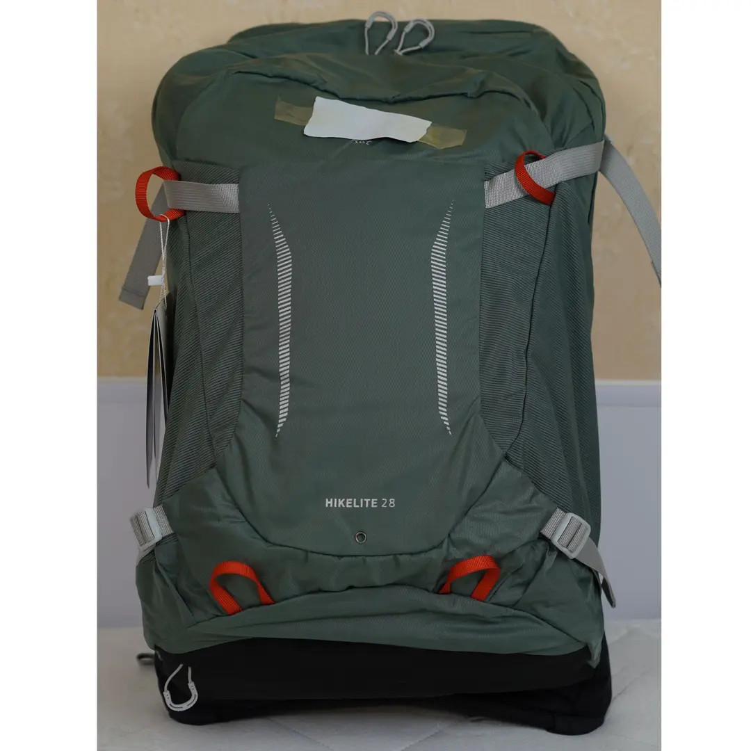 【亥客28】透气抗压防刮耐刮护脊双根登山包男款骑行防泼水男士