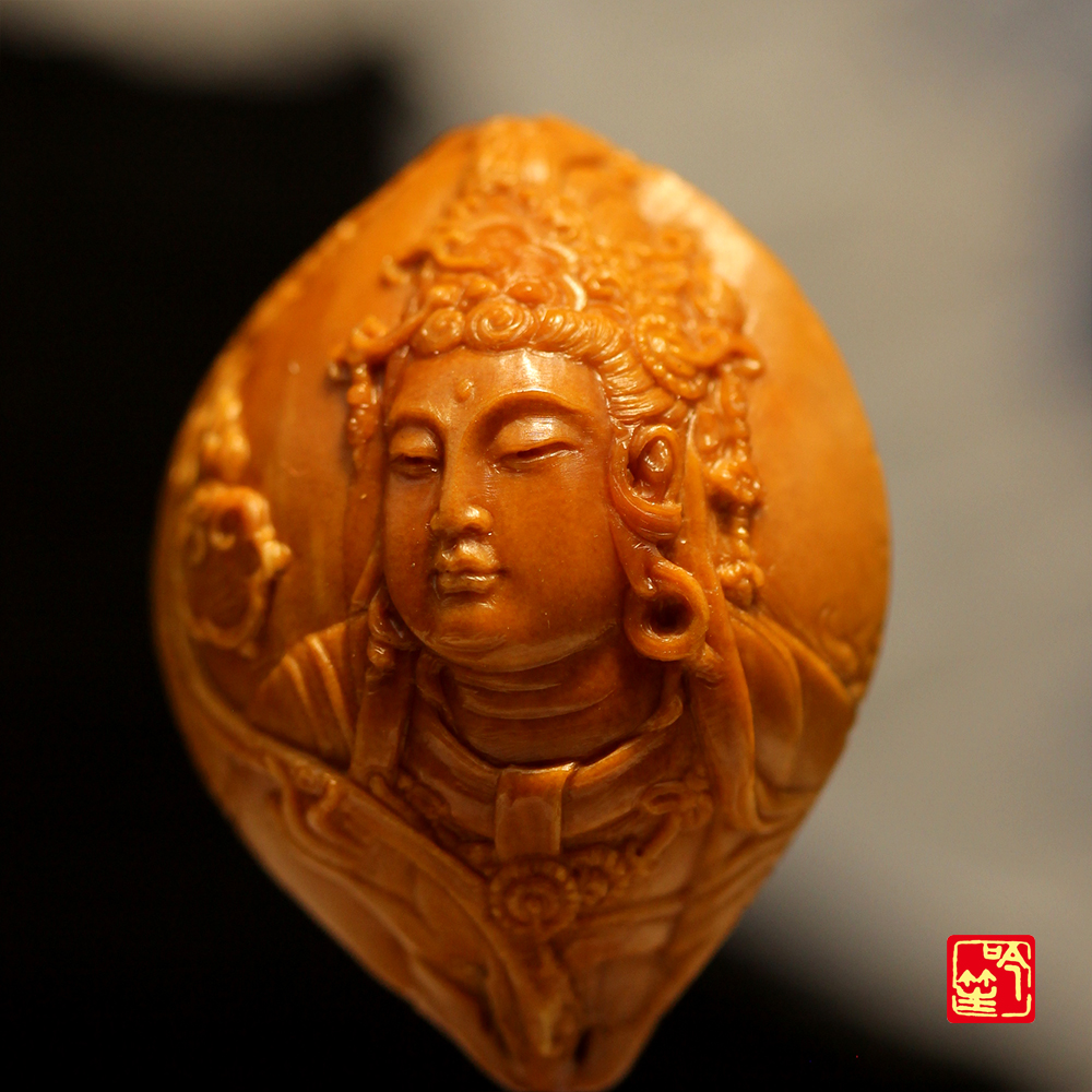 【弘文甄选】-天鹰-文殊普贤-27mmX36mm