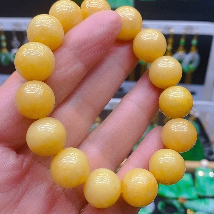 翡翠手链未镶嵌手链