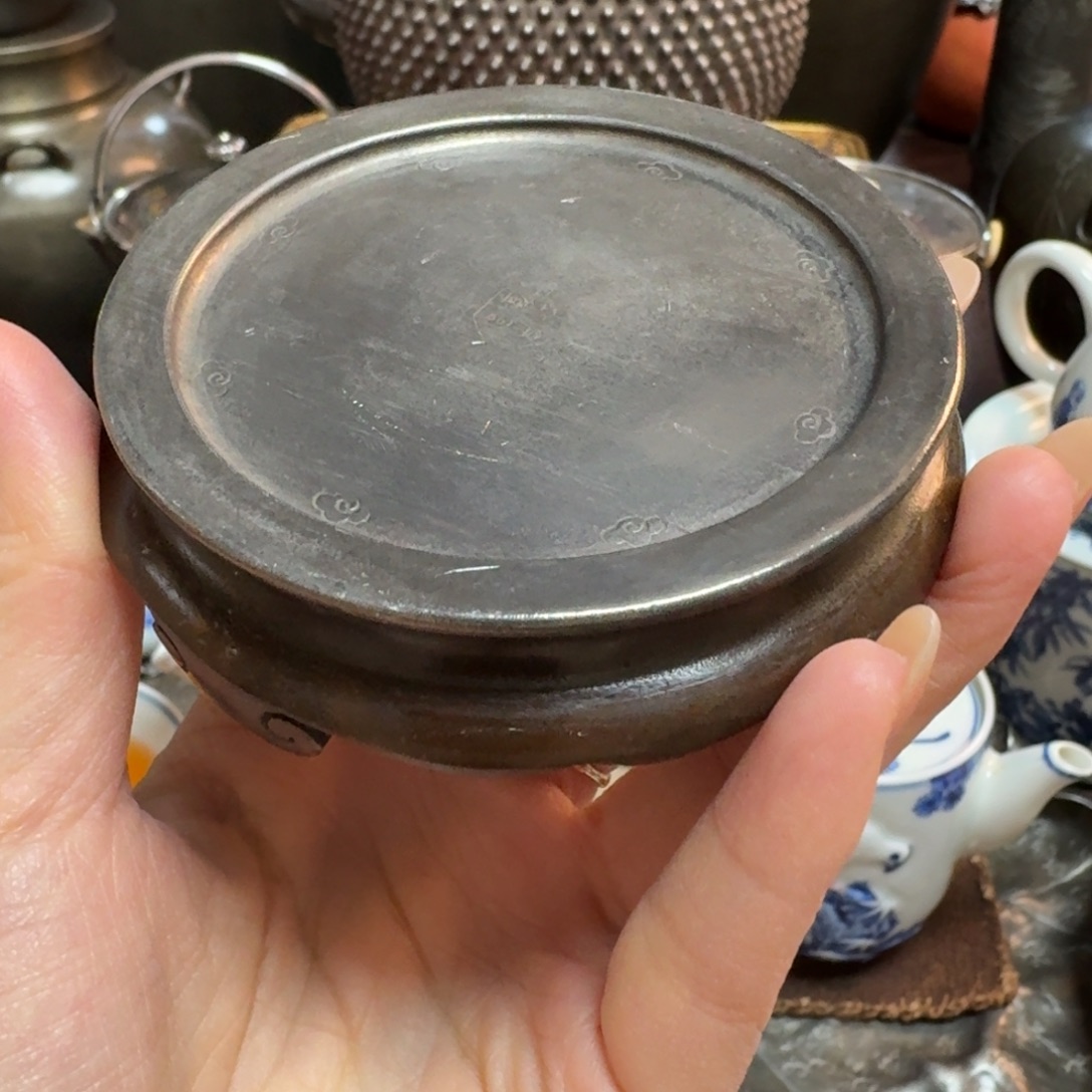 阡茶可集轩阡茶可立轩壶承