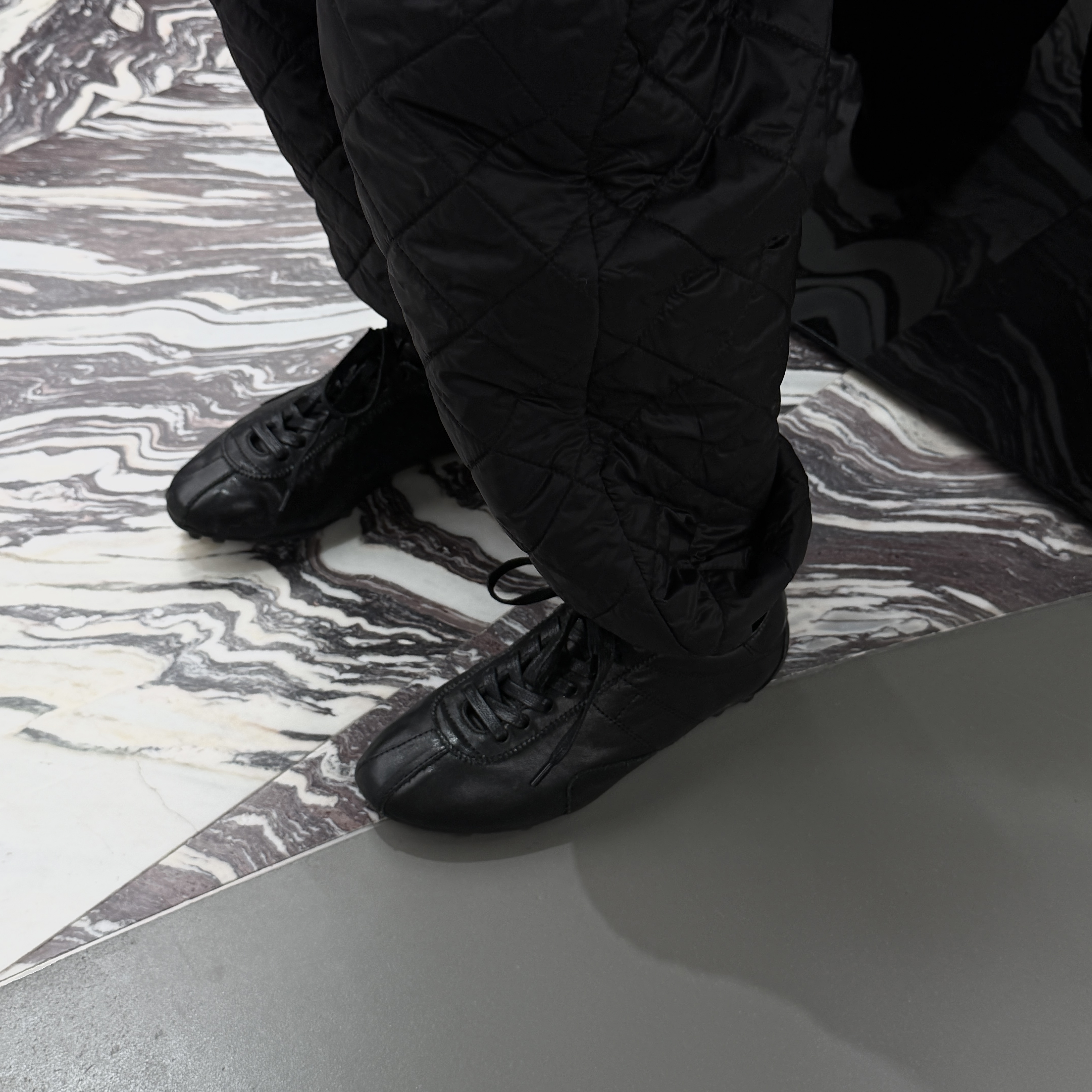 3CC【复古德训鞋】美式复古软小牛皮德训鞋60398