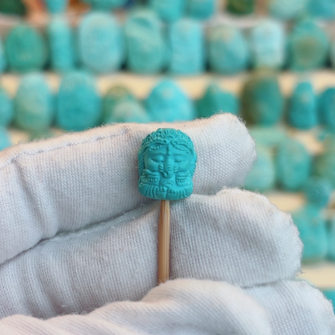 绿松石未镶嵌配饰