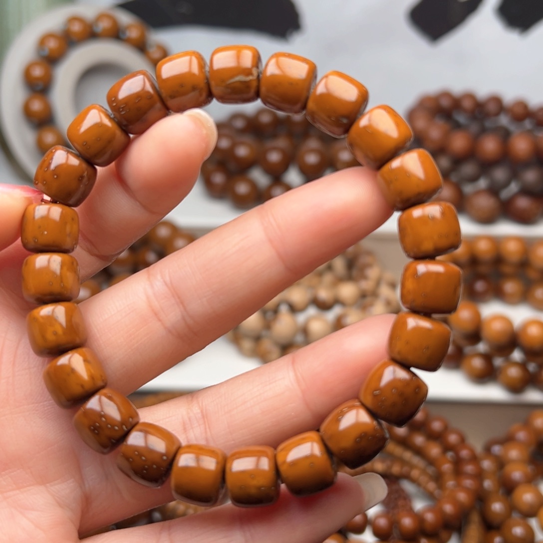 紫金鼠手串10实心老型微瑕练手款