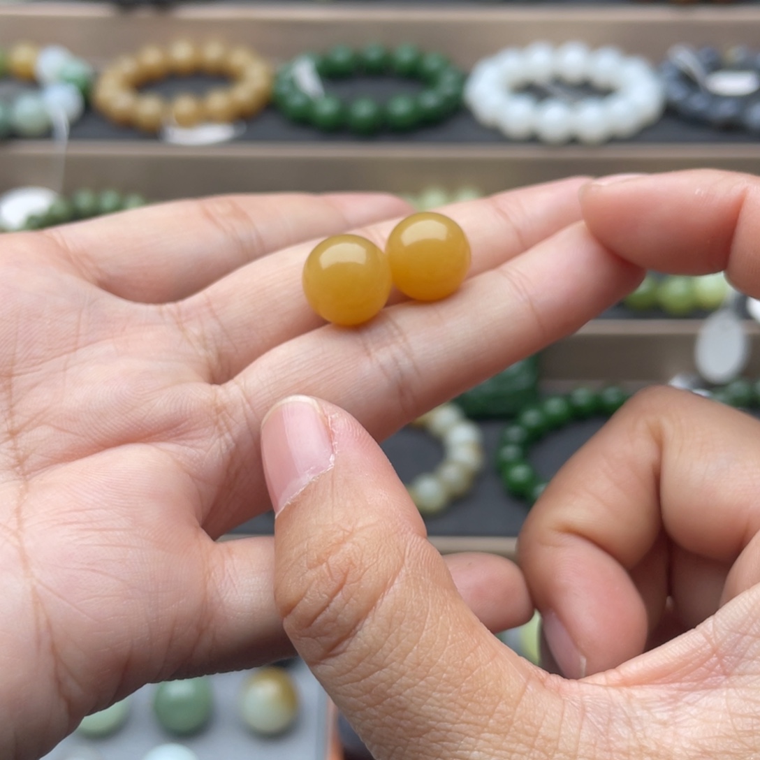 *****和田玉未镶嵌手链12