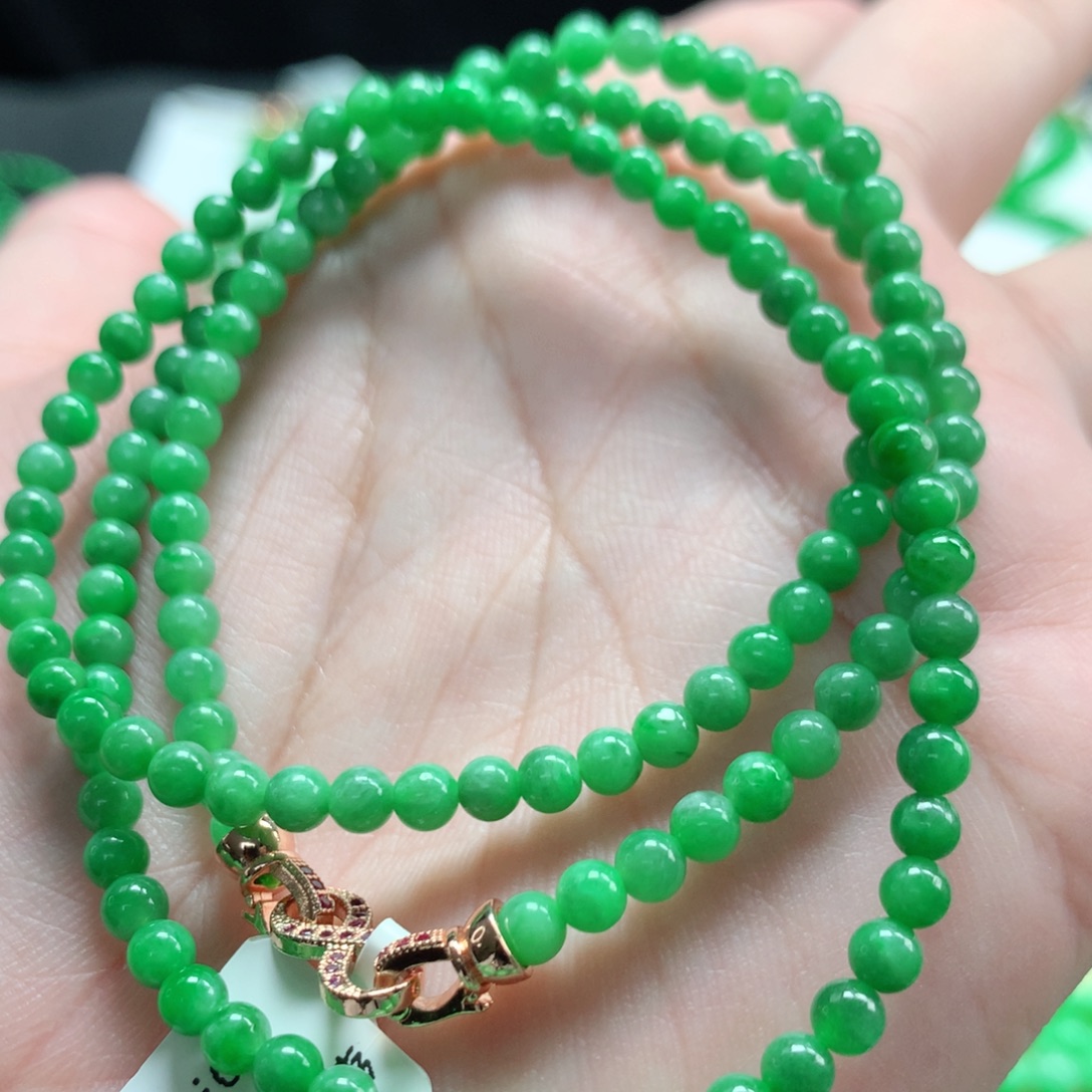 翡翠未镶嵌手链翡翠