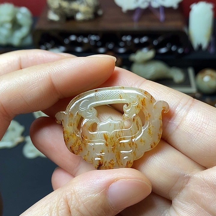 S***Y和田玉（糖玉）未镶嵌挂件