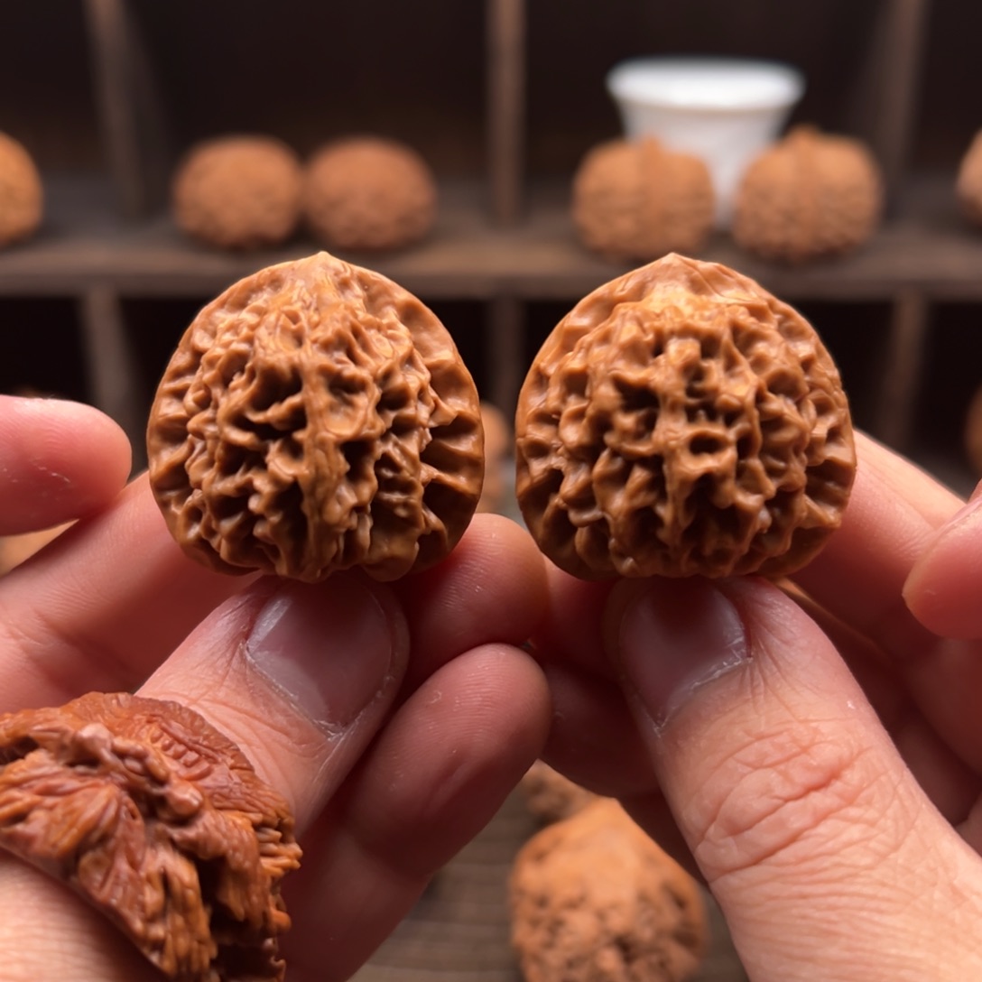 文玩核桃把件35秦闷