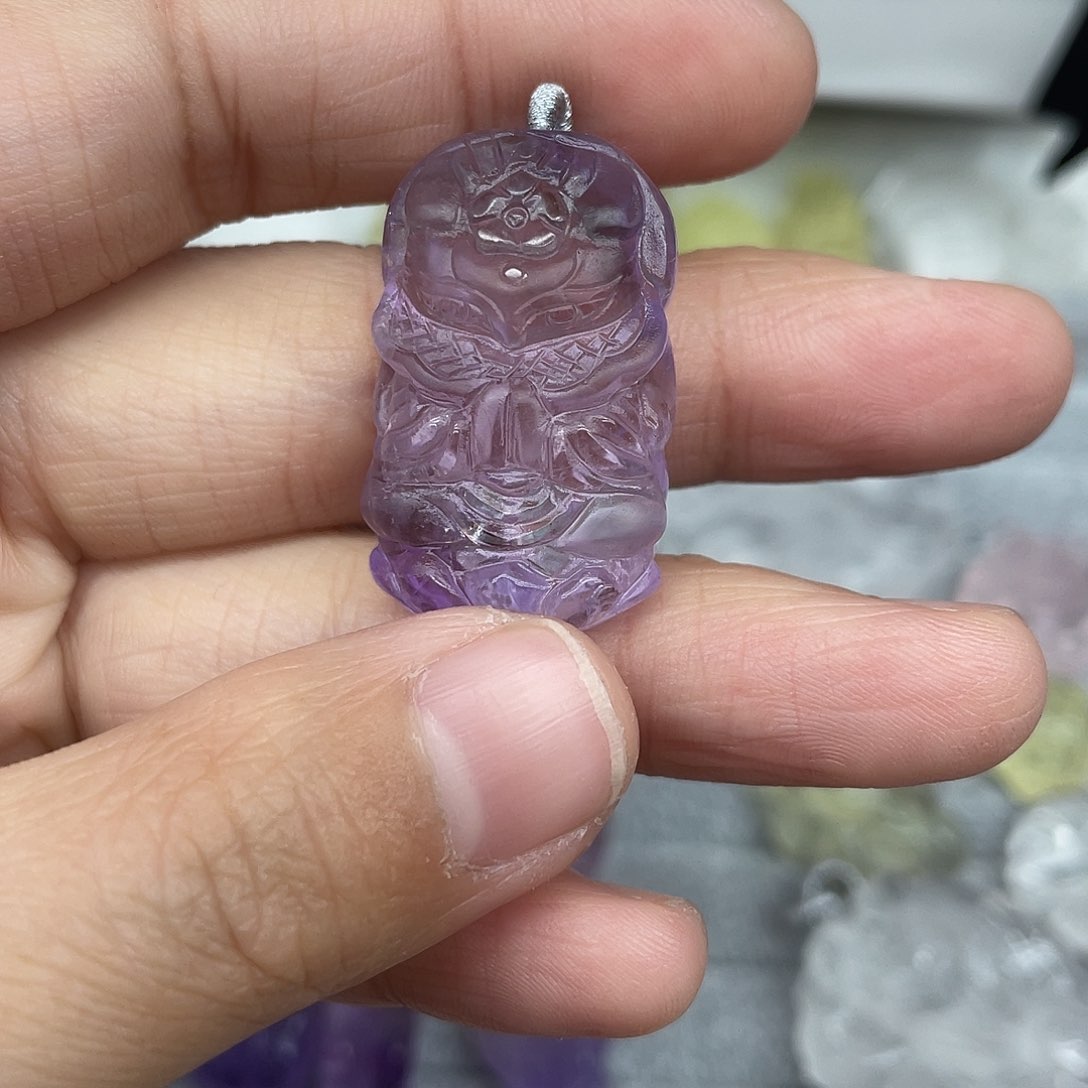 水晶吊坠配件未镶嵌