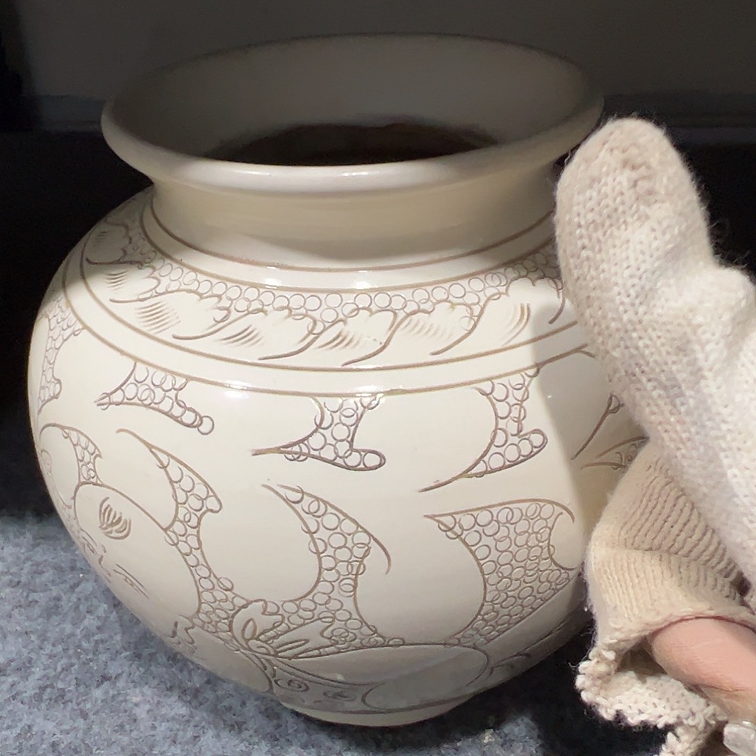 瓦当摆件茶的茶包茶陶瓷