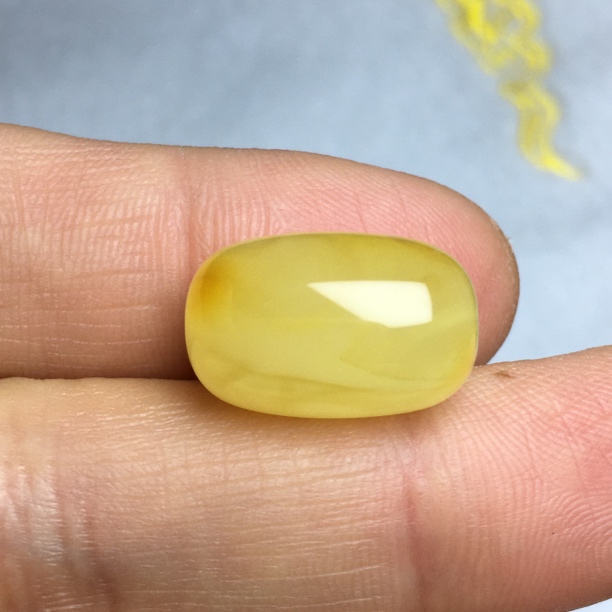 微瑕疵蜜蜡桶珠约11.8×18.4mm原石手作天然原矿保真无烤色无优化