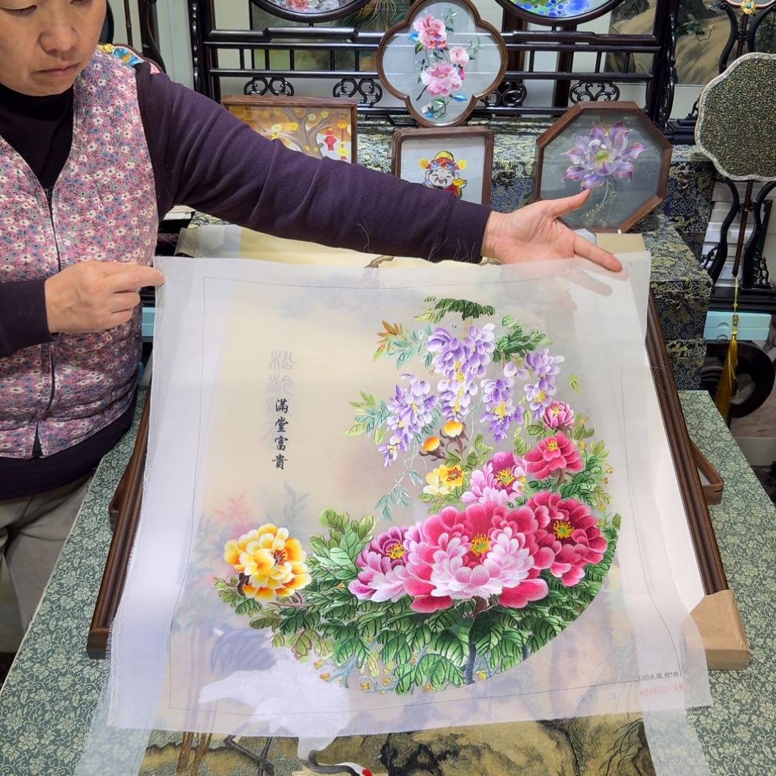 刺绣手工苏绣工艺