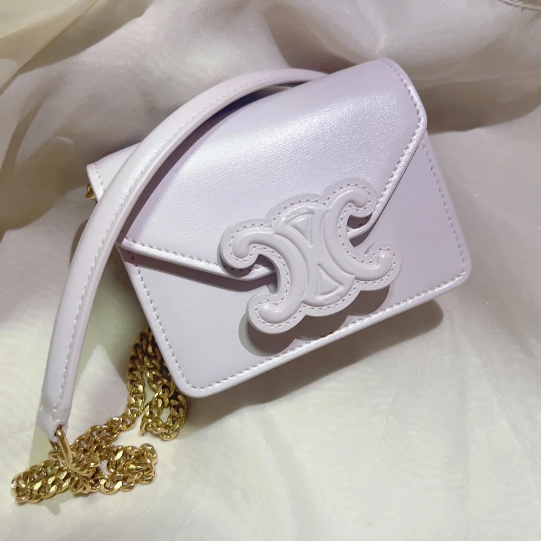 99新 Celine/思琳 7姐专场/浮雕凯旋门链条包